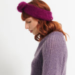 Bandeau Carmen Fait Main Fushia - Woolly Mallow