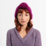 Bandeau Carmen Fait Main Fushia - Woolly Mallow