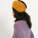 Bandeau Hedy Fait Main Safran - Woolly Mallow