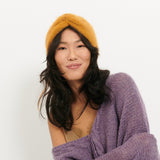 Bandeau Hedy Fait Main Safran - Woolly Mallow