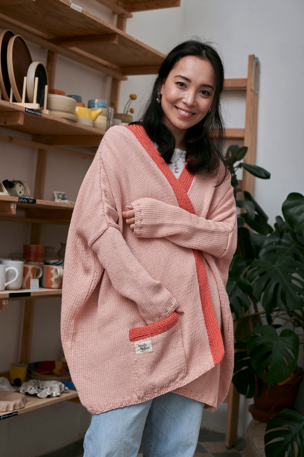 Veste oversize Janis - Woolly Mallow