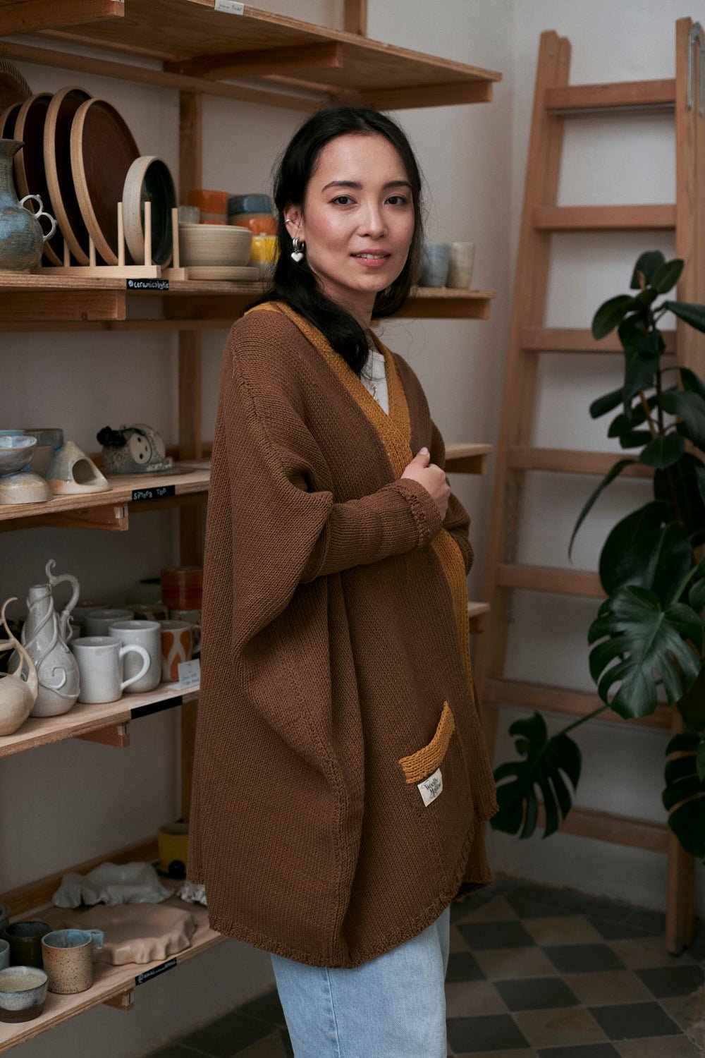 Veste oversize Janis - Woolly Mallow