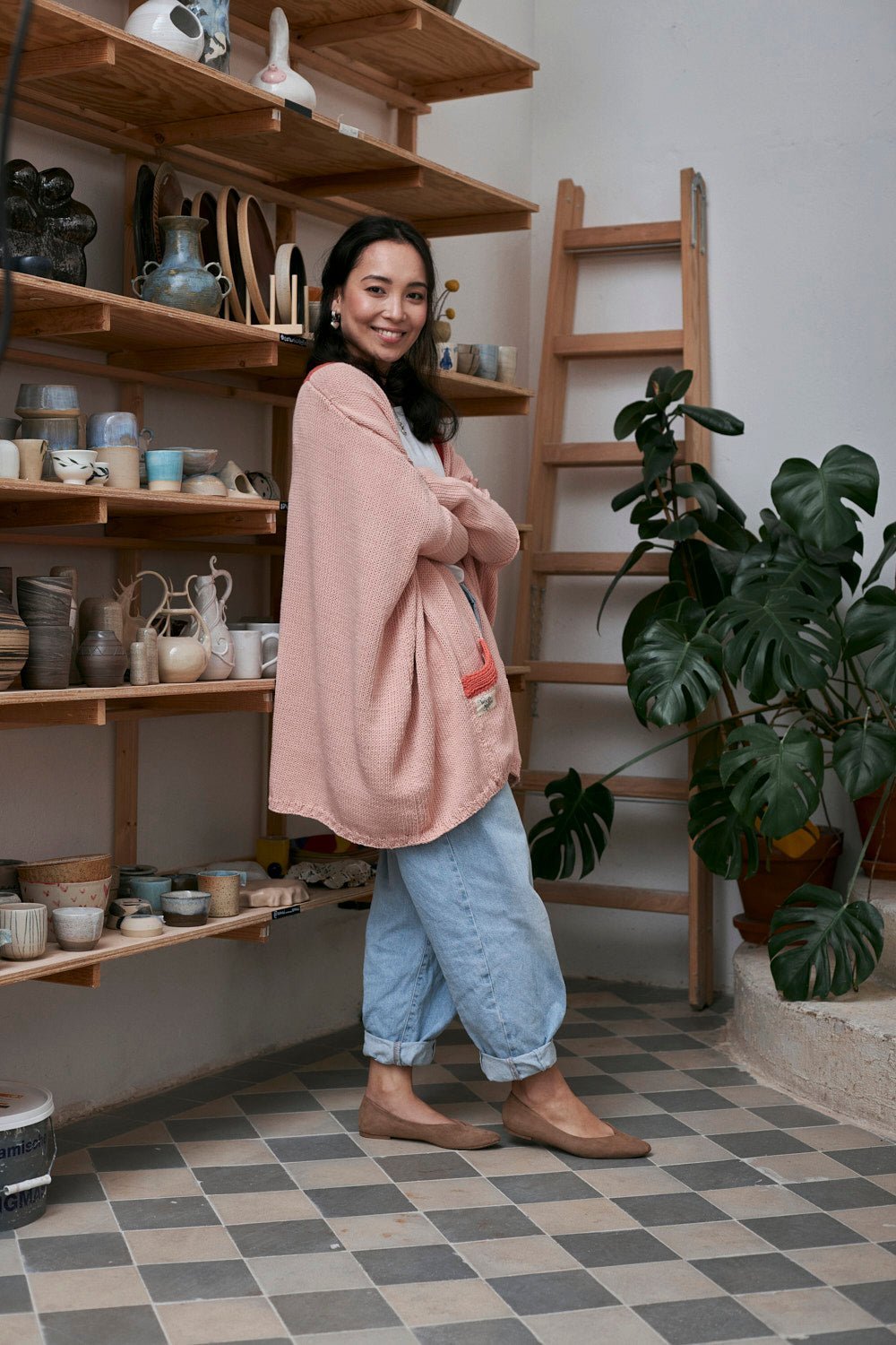 Veste oversize Janis - Woolly Mallow