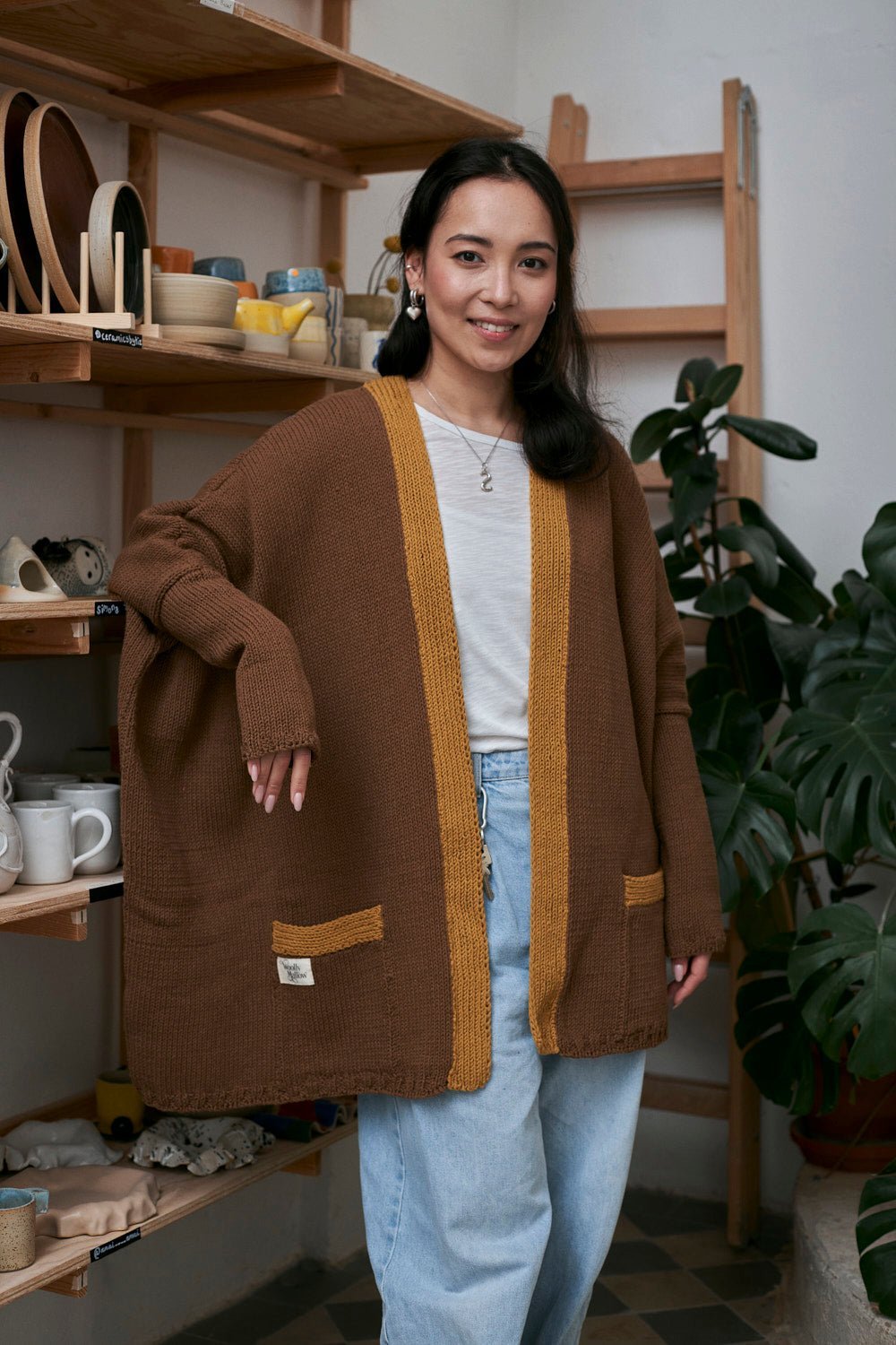 Veste oversize Janis - Woolly Mallow