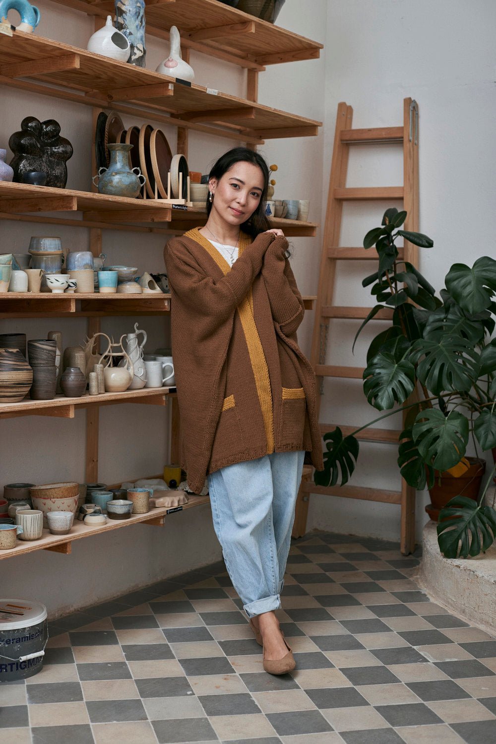 Veste oversize Janis - Woolly Mallow