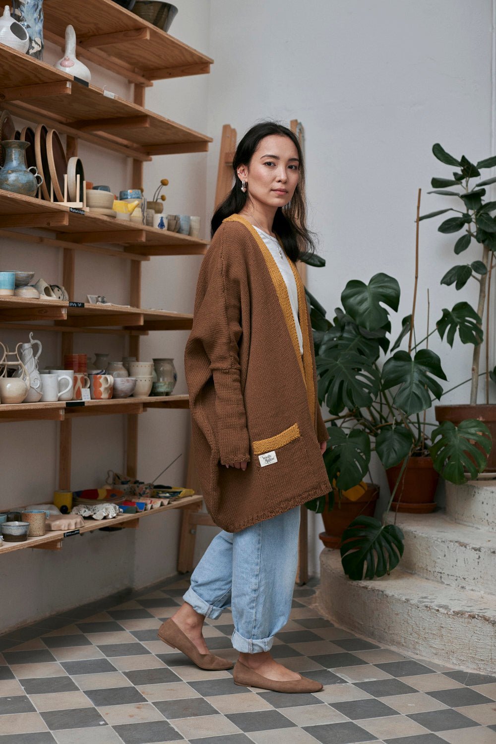 Veste oversize Janis - Woolly Mallow