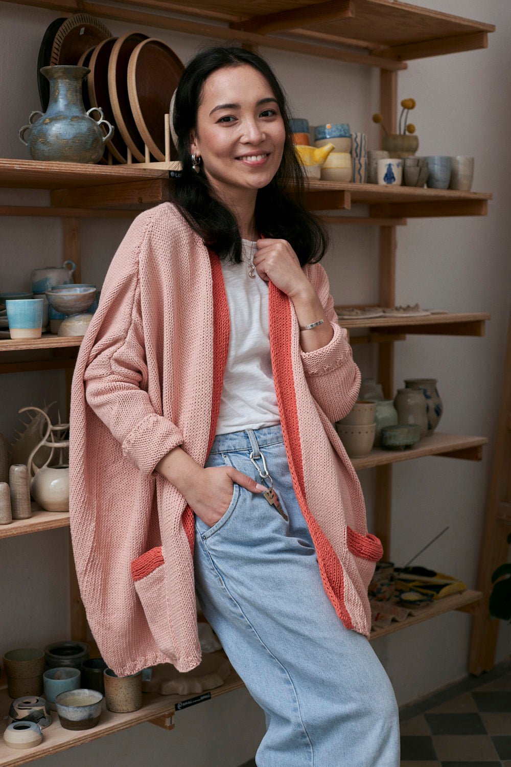 Veste oversize Janis - Woolly Mallow