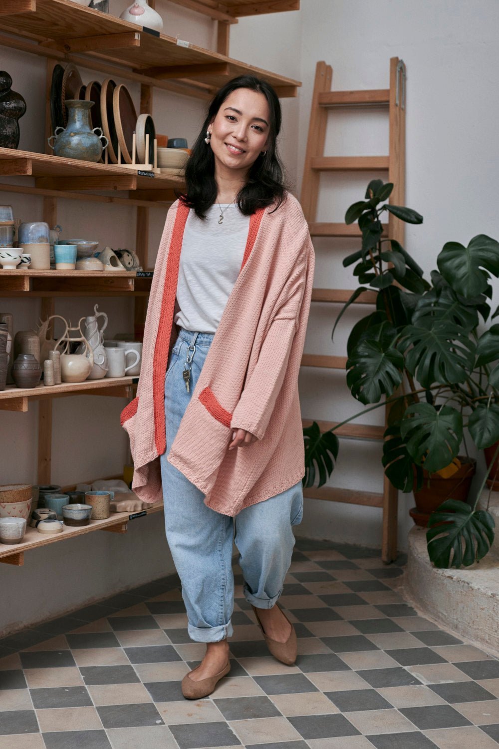 Veste oversize Janis - Woolly Mallow